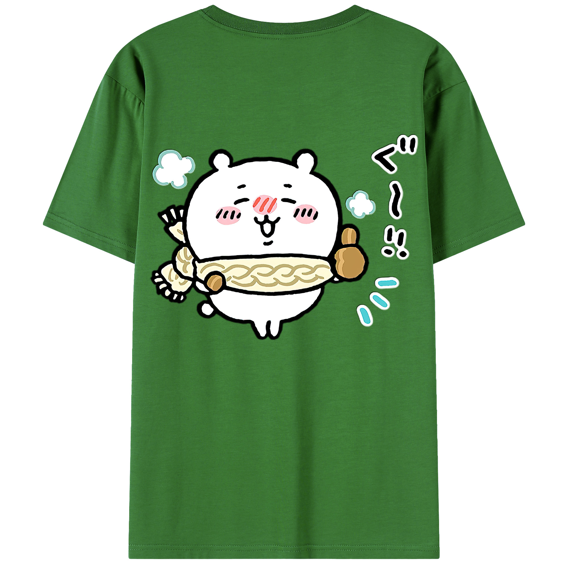 （画像用） ちいかわ ちいかわ Chii-kawa chiikawa レディース半袖Tシャツ(バックプリント)
